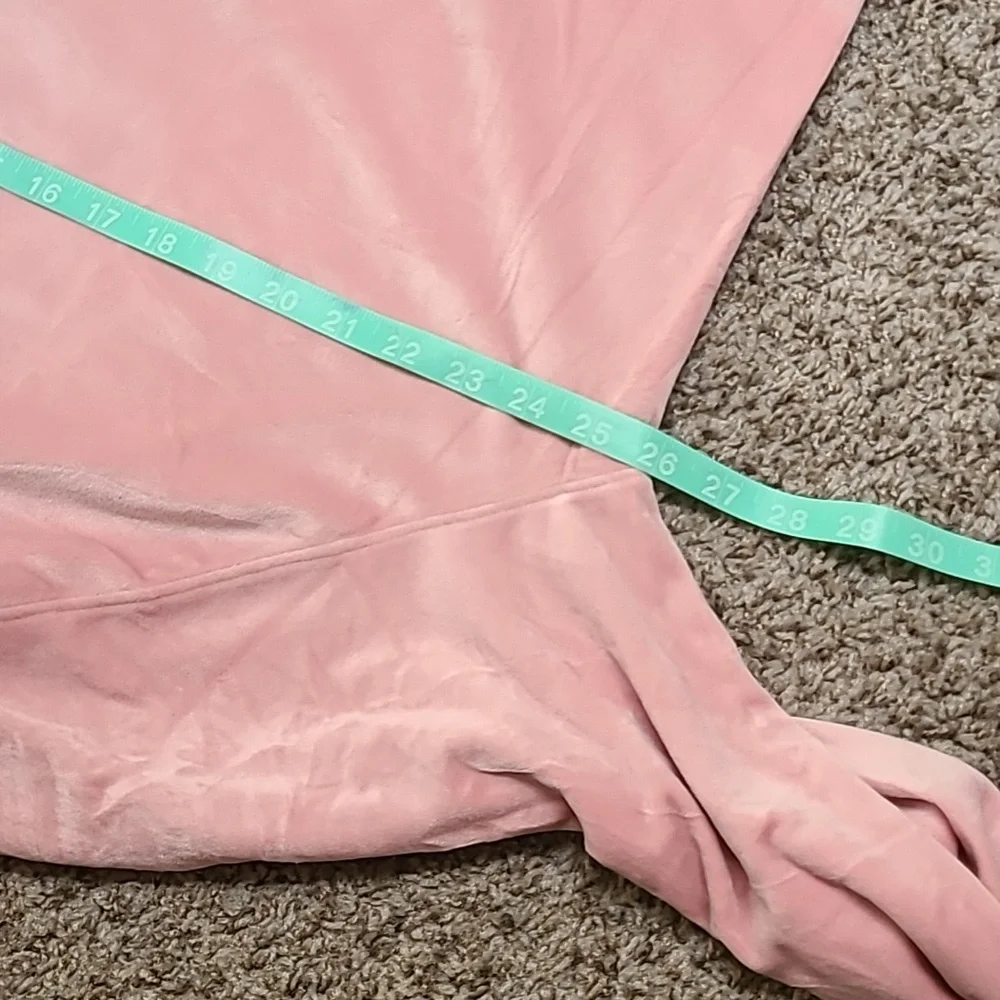 Time and Tru Dusty Pink Lounge Set Velour Stretchy XL soft Comfy Loungewear Pant - Picture 5 of 5